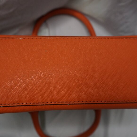 Savannah Large Satchel - Brown/ Orange - 30H6GS7S8B-823 - Picture 3 of 5